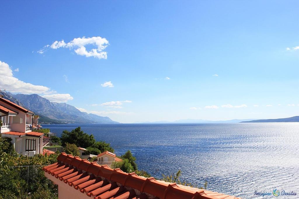 Studio Apartment In Pisak With Sea View, Balcony, Air Conditioning, Wi-Fi Exterior foto